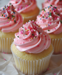 Cupcake dâu
