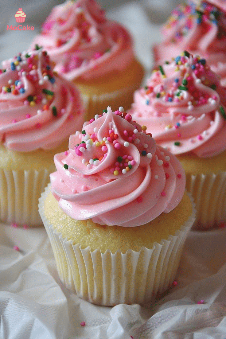 Cupcake dâu